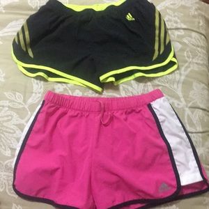 Adidas running shorts bundle